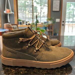 Forsake Women's Lucie Slip Toggle Water Resistant Sneaker Boots Green Size 11